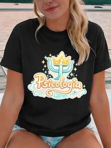 Women T-Shirts - Black - View 1