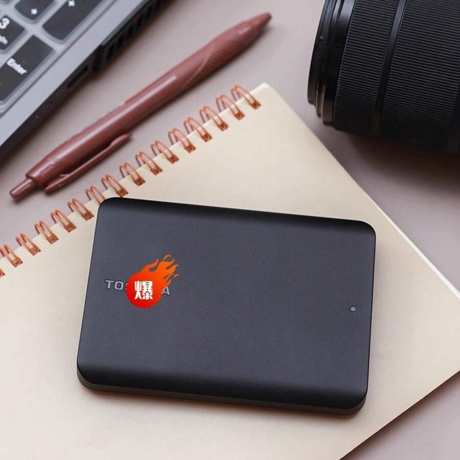 Mobile Hard Drive New Black A5 1TB/2TB High-Speed External Mechanical Storage Compatible With USB - 查看 1