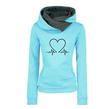 Conjunto de dos piezas de chándal para mujer, sudaderas con capucha y pantalones cálidos para invierno, jerséis, sudaderas para mujer, ropa para correr, traje deportivo - Caqui - Ver 2