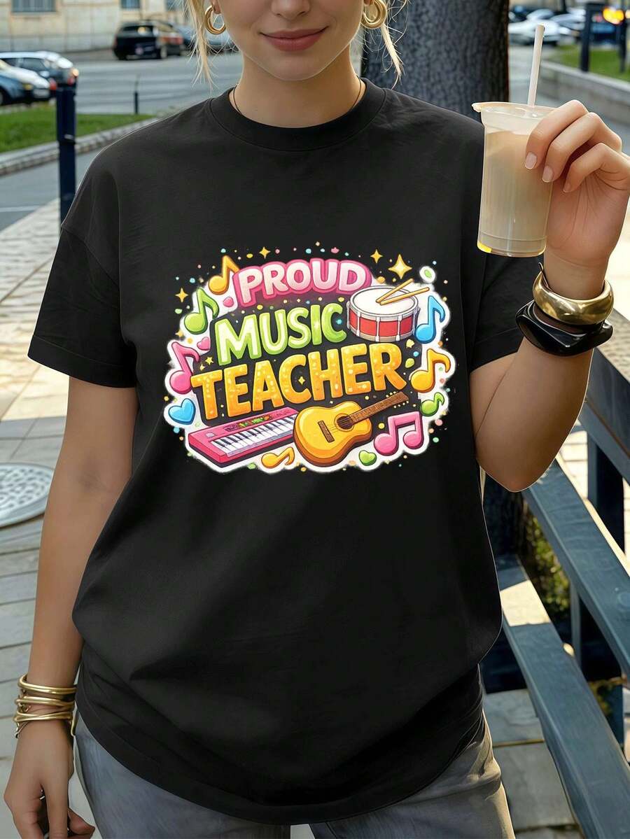 Women T-Shirts - Black - View 1