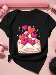Women T-Shirts - Black - View 2