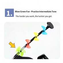 Flute Breath Assist Adjustment Practice Tool, Beginner Mouth Shape Training, Air Flow & Embouchure Control Instrument Accessory - Yellow - View 4