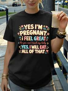 Women T-Shirts - Black - View 1