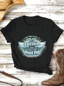 Women T-Shirts - Black - View 2