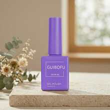 Brand GUIBOFU 1pc No.078 Gel Nail Polish - Violet Purple - View 8