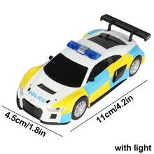 Coche con ranura analógica 1/43 1:43 1 43 circuito de Control remoto de carrera eléctrica coches ferroviarios de juguete para Carrera Go Scalextric Ninco SCX - coche4 - Ver 4