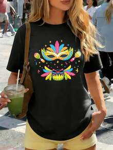Women T-Shirts - Black - View 1