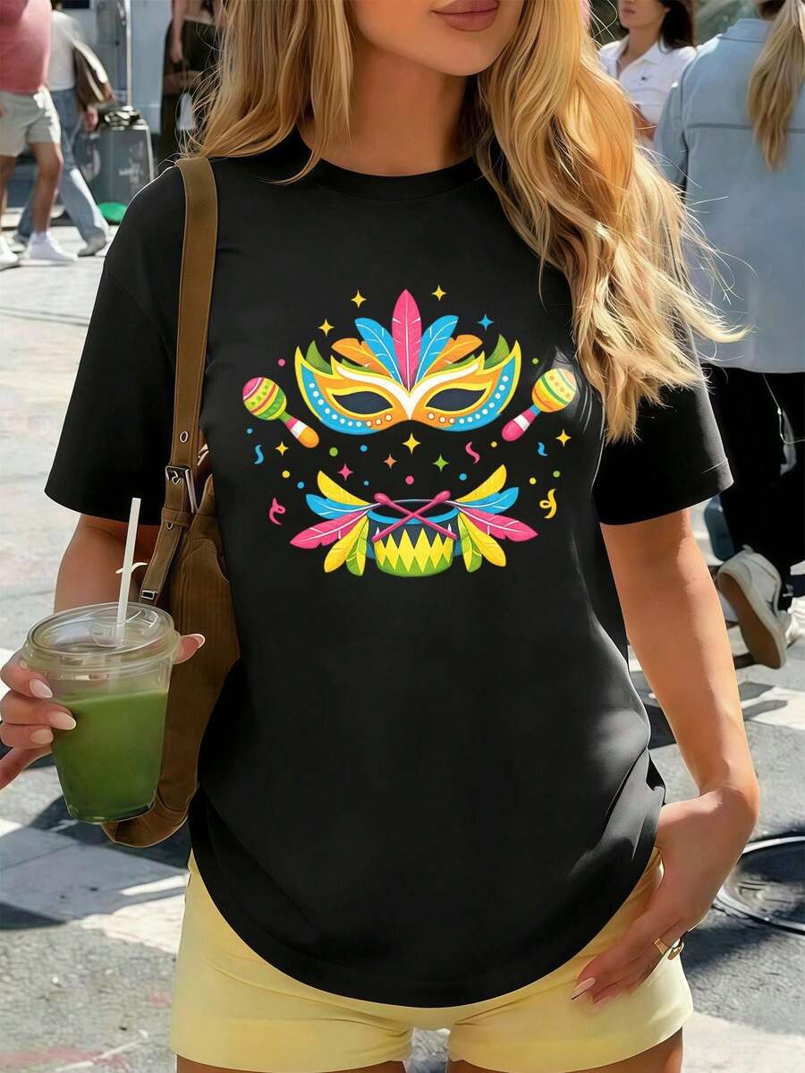 Women T-Shirts - Black - View 1