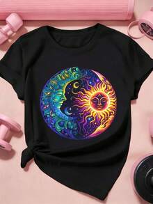 Women T-Shirts - Black - View 2