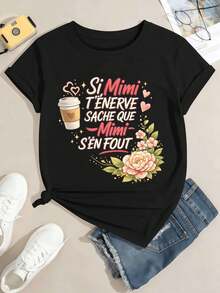 Women T-Shirts - Black - View 2
