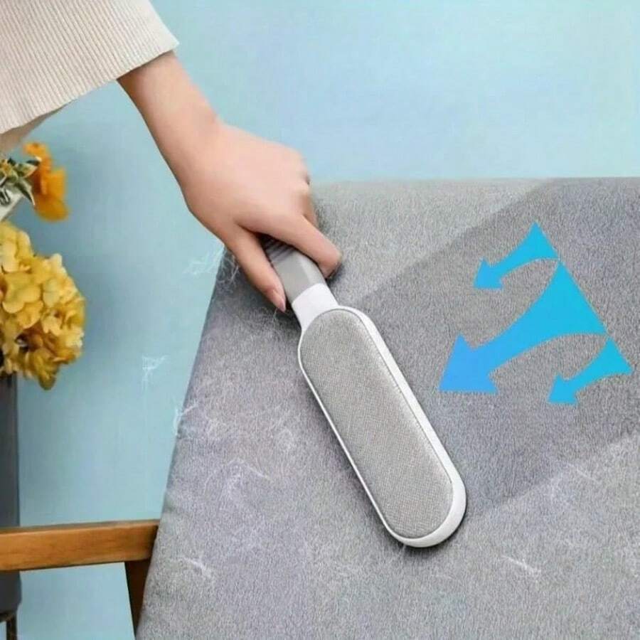 Máy triệt lông hai mặt, bàn chải lông cầm tay tĩnh điện, dụng cụ loại bỏ lông thú cưng, lông dính, lông thảm, lông áo len, lông quần áo, dụng cụ làm sạch ghế sofa