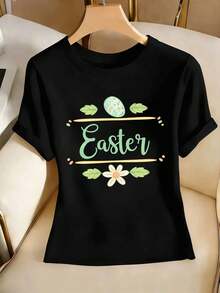 Women T-Shirts - Black - View 2