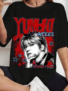 Women T-Shirts - Black - View 1