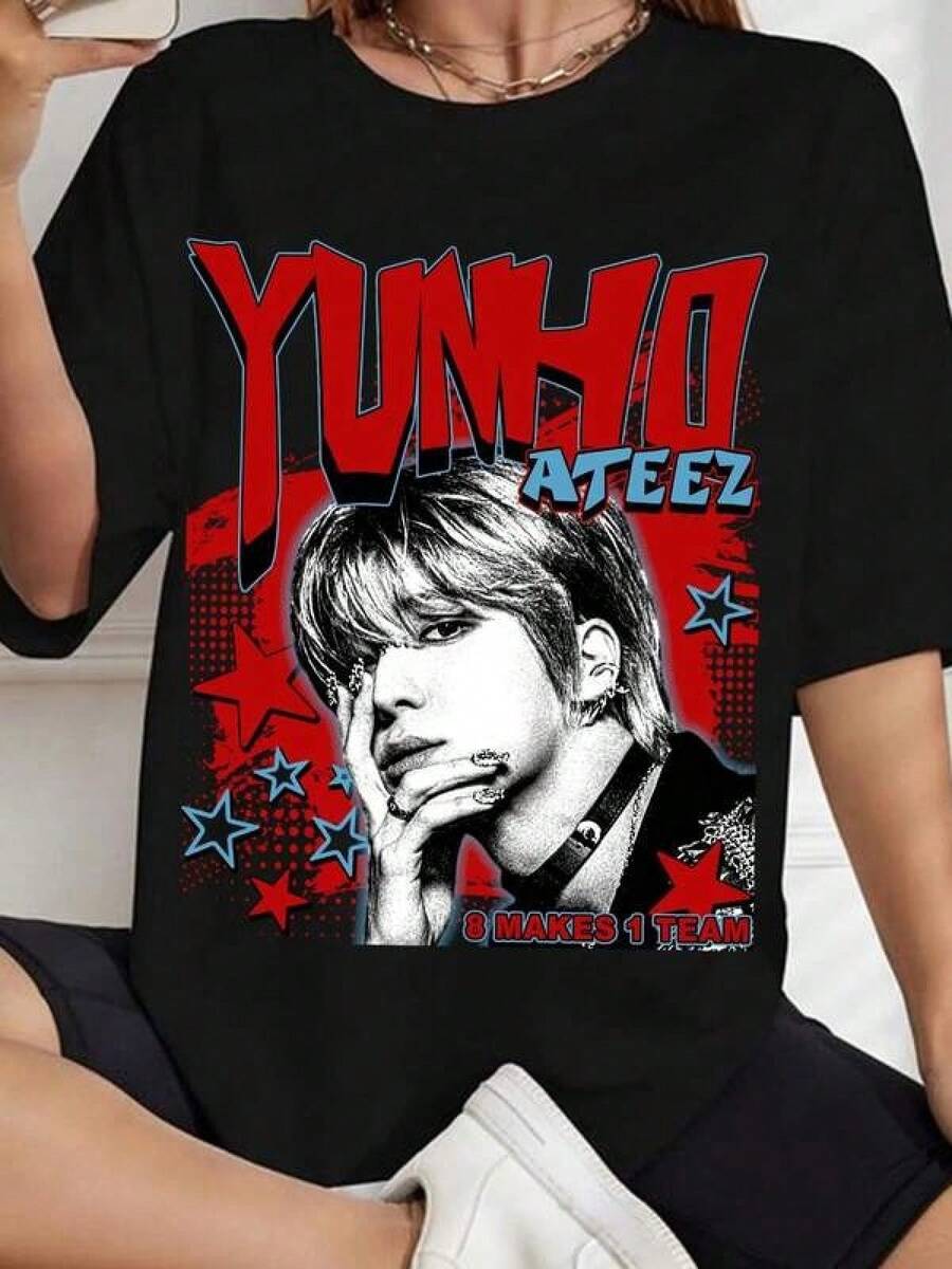 Women T-Shirts - Black - View 1