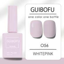 Brand GUIBOFU 1pc No.056 Gel Nail Polish - Baby Pink - View 4