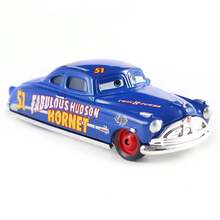 -Coche de juguete de Metal fundido a presión para niños, Cars 3 Hibiscus 1:55, Black Storm Jackson, Cars 2, regalos de navidad - 29 - Ver 10
