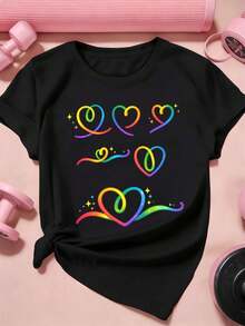 Women T-Shirts - Black - View 2