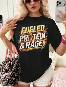 Women T-Shirts - Black - View 1