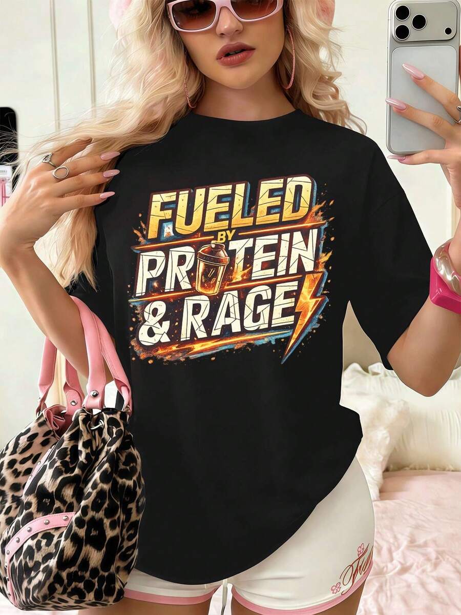 Women T-Shirts - Black - View 1