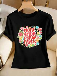 Women T-Shirts - Black - View 2