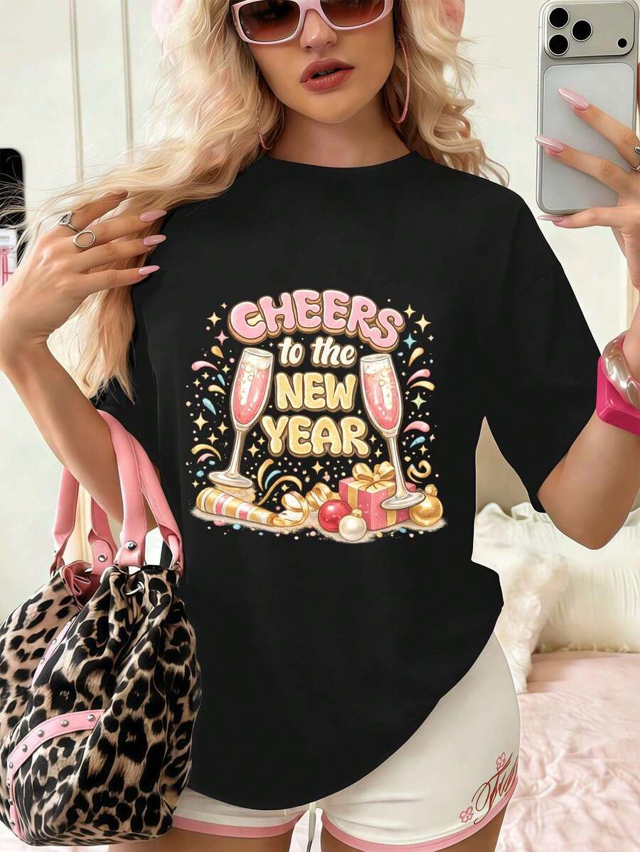 Women T-Shirts - Black - View 1