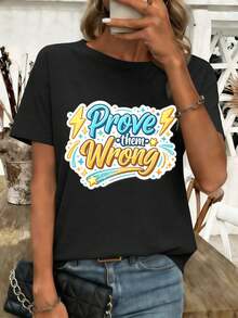 Women T-Shirts - Black - View 1