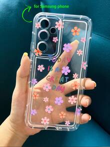 Ốp điện thoại họa tiết hoa "Hôm nay là một ngày tuyệt vời" tương thích với iPhone 13/15/16/17pro/17/14/17/15pro/15 Plus/15 Promax/7plus/8plus/X/Xs Max/Xr/11pro/12pro/13pro/14pro/12mini/13mini/11promax/12promax/13promax/14promax/14plus/17pro Max/17Air/6/6s Plus/7/8/16Pro/16plus/16promax/Se2/17promax & Tương thích với Samsung Galaxy A54/A14/A12/A13/A15/A32/A33/A24/A52S/S20/S21/S22/S23/S24/S23Plus/S24Ultra/S25/A15/A33/A23/A07/A17/S26/A56/A57 - Nhiều màu - Xem 6