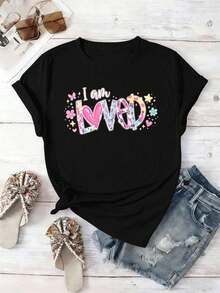 Women T-Shirts - Black - View 2