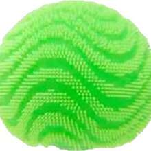 Round Stress-Relief Spiky Ball, Stress-Relief Squeeze Toy, Squeeze And Decompress Colored Ball - 藍色 - 查看 3