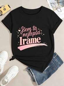 Women T-Shirts - Black - View 2