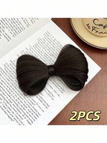 Kẹp tóc nơ xinh xắn thời trang nữ, phù hợp cho cả ngày thường và dự tiệc, quà tặng phụ kiện tóc giả, phù hợp cho mọi mùa, kẹp tóc càng cua, phụ kiện tóc, đồ dùng học tập, phụ kiện tạo kiểu tóc, ghim cài tóc, phụ kiện đội đầu - Nhiều màu - Xem 16