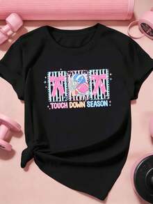 Women T-Shirts - Black - View 2
