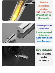Adjustable Handheld Shower Head, New Electroplated Durable Non-Fading Square Design With Large Coverage High Pressure Shower, 4-Inch Universal Interface, Ergonomic Handle Design For Comfortable Grip, Inner Water Path Heat Insulation Anti-Scald, Silicone Nozzles Self-Cleaning Anti-Clogging - Square Pressurized Large-area Shower Head - View 8