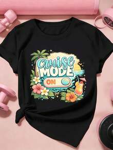 Women T-Shirts - Black - View 2