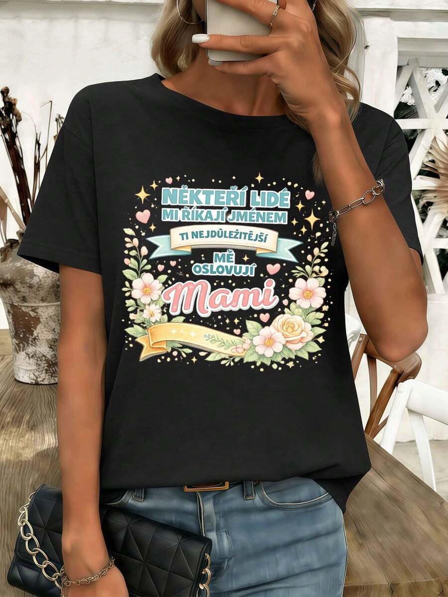 Women T-Shirts - Black - View 1