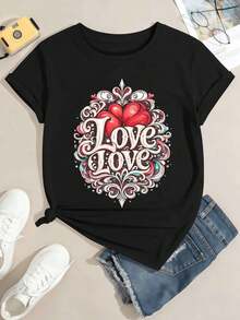 Women T-Shirts - Black - View 2