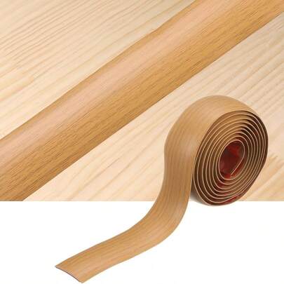 1pc 100cm Gray Stripe Self-Adhesive Transition Strip, Suitable For Flooring Gaps And Carpet Thresholds, Carpet Transition Strip, Hotel/Restaurant/Office/Commercial Tile Flooring