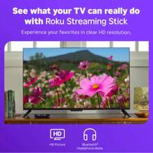 Roku Streaming Stick HD Streaming Device For TV With Voice Remote Black 2025 - 黑色 - 查看 3