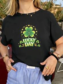 Women T-Shirts - Black - View 1