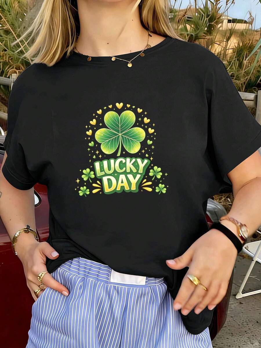 Women T-Shirts - Black - View 1