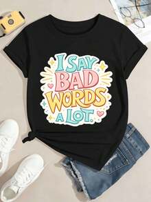 Women T-Shirts - Black - View 2