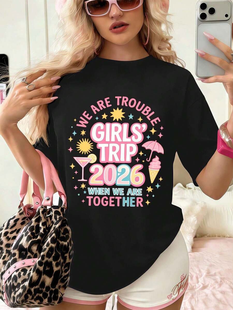 Women T-Shirts - Black - View 1