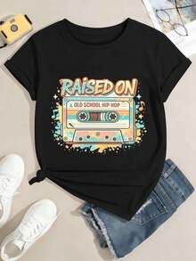 Women T-Shirts - Black - View 2