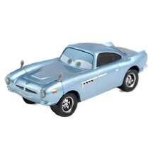 Coches  Cars 2 3  95 hoja de Metal gris 1:55 vehículo fundido a presión coche de juguete de Metal regalo de cumpleaños para niños - 36 - Ver 15