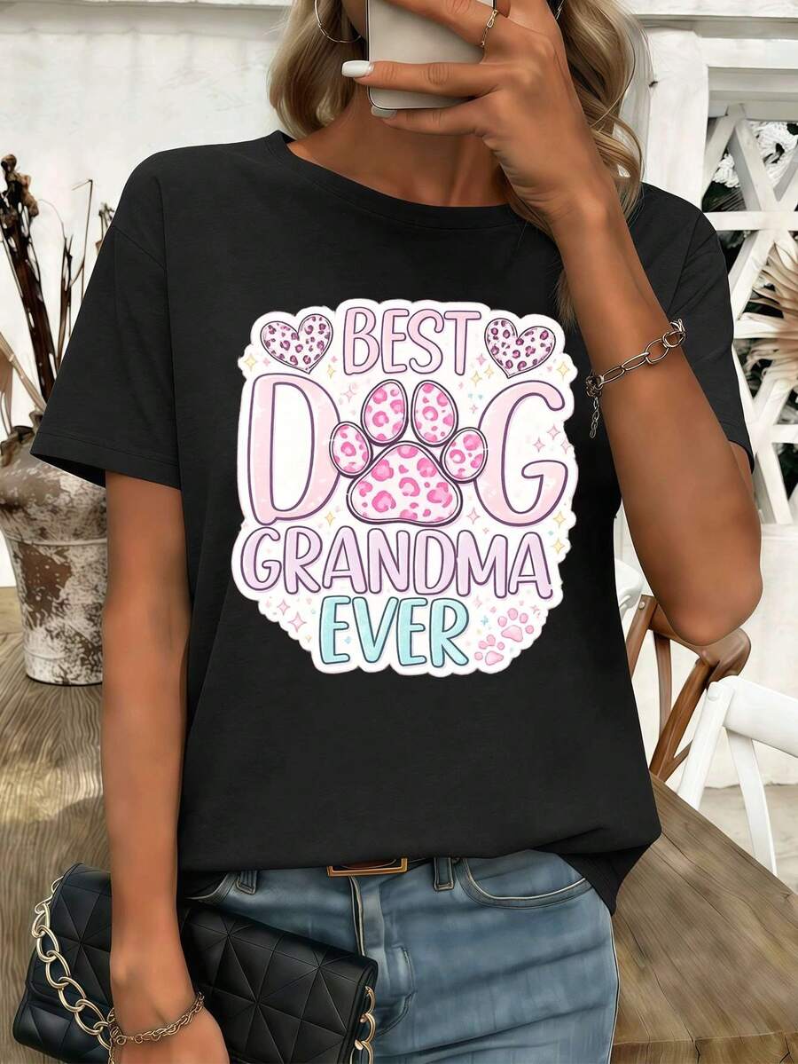 Women T-Shirts - Black - View 1