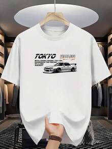 24H Shipping From DE/FR/ES | Unisex 100% Cotton CHASE Racing Pastel Tee – Loose Casual Fit | Ideal For Racing Fans, Perfect Daily Summer Look - 圖片色1pcs - 查看 1