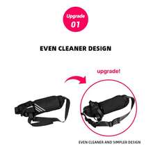 Everyday Waterproof Waist Bag With Bottle Pocket, Casual Crossbody Fanny Pack For Men & Women - 黑色 - 查看 5
