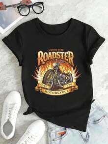 Women T-Shirts - Black - View 2