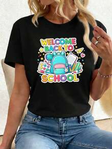 Women T-Shirts - Black - View 1