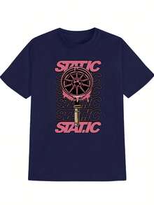 Men T-Shirts - 1 Piece Pure Cotton Short-sleeved Shirt - View 3